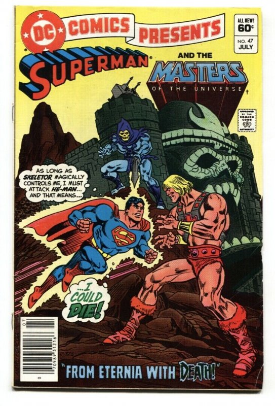 DC Comics Presents #47 First appearance of He-man-superman-1982-FN+