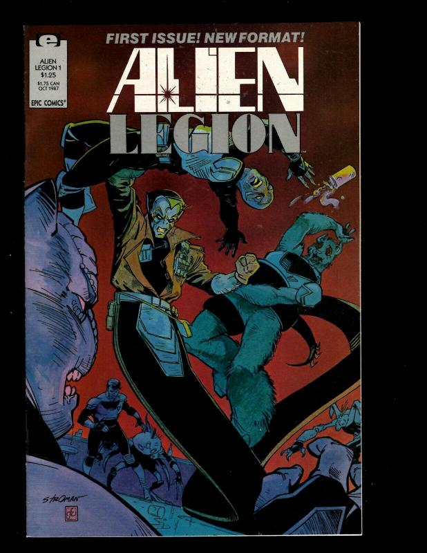 Lot of 13 Alien Legion Marvel Comics #6 13 14 15 16 17 18 19 20, 1 2 3 4 JF4