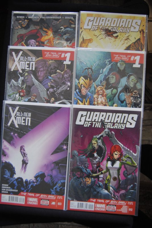 Trial of Jean Grey, 6 book lot