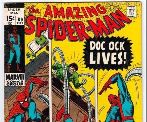 Amazing Spider-Man #89 strict VG/FN 5.0   Appearance - Doctor Octopus  Many more