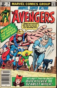 Marvel Super Action #36 (1981) The Avengers