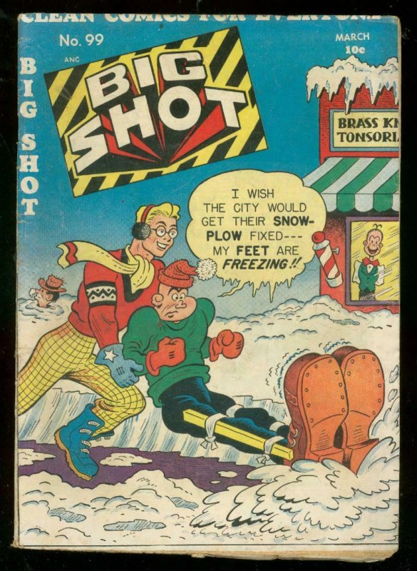 BIG SHOTS COMICS #99 1949-BOODY ROGERS-SKYMAN-DIXIE D. VG