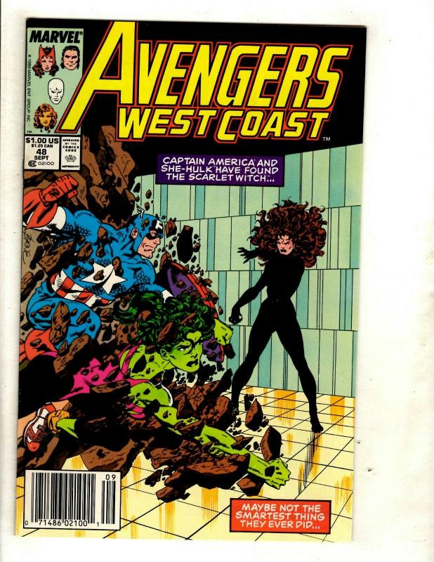 12 West Coast Avengers Marvel Comics # 26 28 29 30 33 35 41 42 44 48 49 50 WS12 