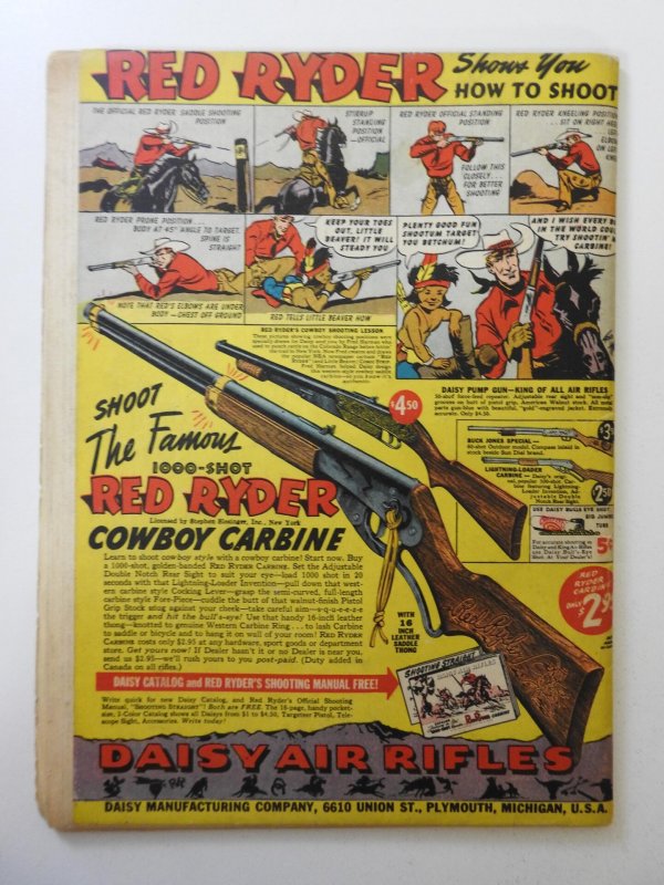 Action Comics #41 (1941) VG Condition! Centerfold detached top staple