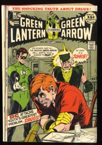 Green Lantern #85 VG 4.0 Drug Issue! Neal Adams Green Arrow!