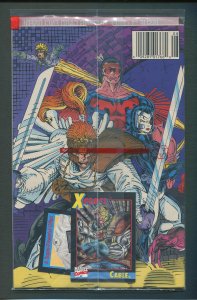 X-Force #1  (Poly-Bagged w/Cable Card) NM+/  August 1991