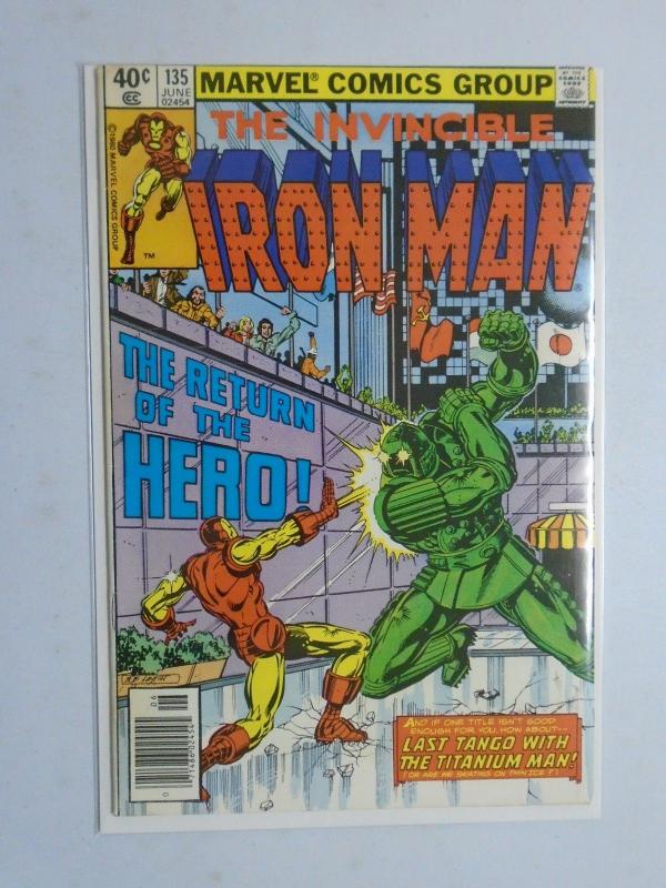 Iron Man (1st Series) #135, Newsstand Edition 6.0 (1980)