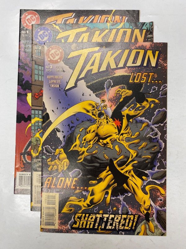 3 Takion DC comic books #1 2 3 31 KM32