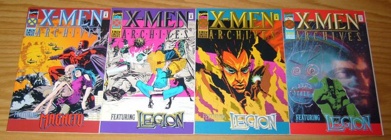 X-Men Archives #1-4 VF/NM complete series reprints new mutants 26 27 28 legion