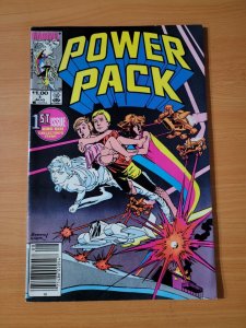 Power Pack #1 Newsstand Variant ~ VERY FINE VF ~ 1984 Marvel Comics