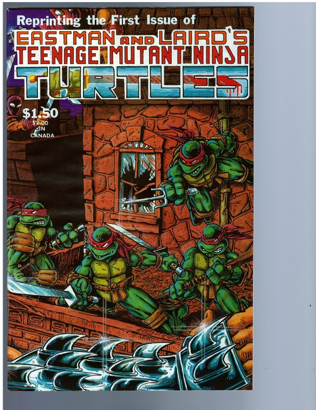 Teenage Mutant Ninja Turtles #1 (1985) 4th Print NM