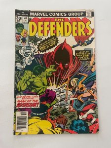 The Defenders # 40 VF/NM Marvel Comic Book Hulk Dr. Strange Silver Surfer 34 LI7