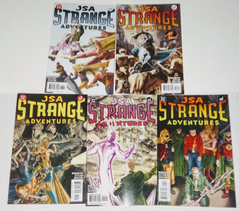 JSA Strange Adventures Comic Lot of (5)