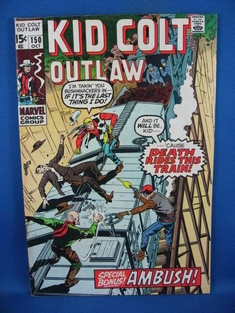 Kid Colt Outlaw #150 (Oct 1970, Marvel) F VF