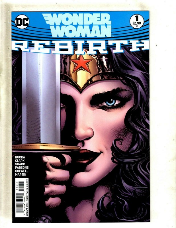 12 DC Comics Wonder Woman 34 35 Rebirth 1 1 2 3 4 5 6 7 8 + Secret Origins 6 HR8