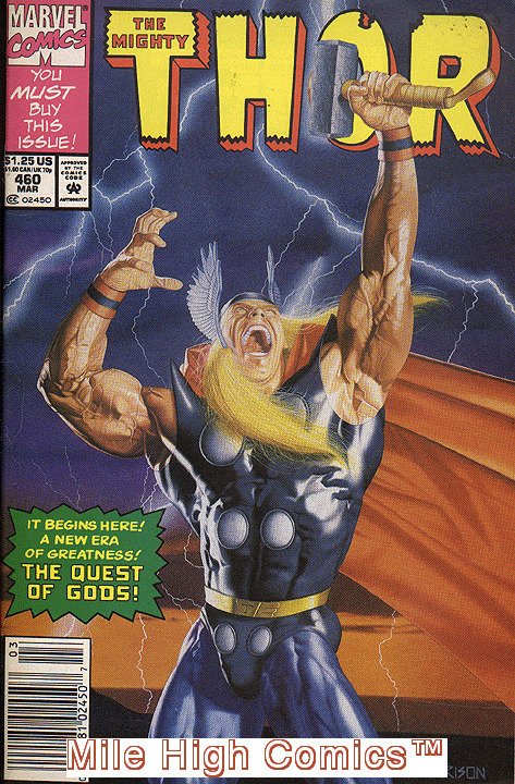 THOR  (1962 Series) (#83-125 JOURNEY INTO MYSTERY, 126- #460 NEWSSTAND Fine