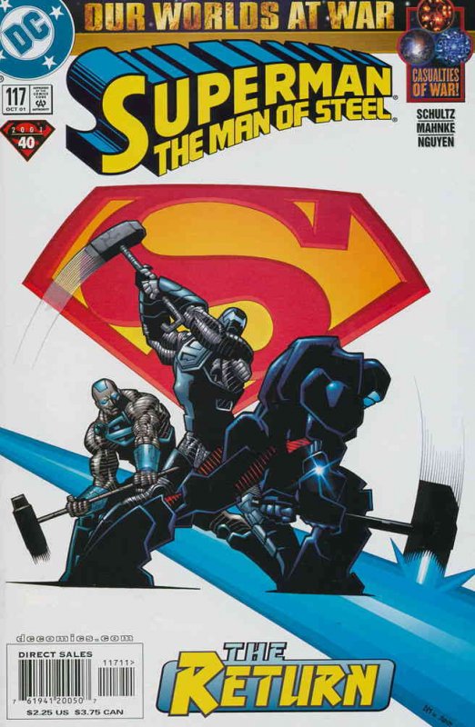 Superman: The Man of Steel #117 FN ; DC