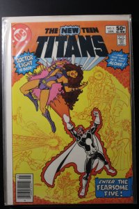 The New Teen Titans #3 Newsstand Edition (1981)