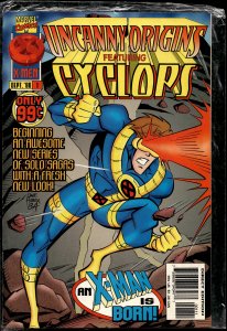 Uncanny Origins #1 Direct Edition (1996) Cyclops