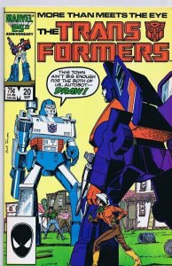 Transformers #20 ORIGINAL Vintage 1986 Marvel Comics   