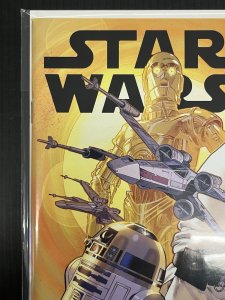 STAR WARS #1 2015 Dynamic Forces Exclusive SIGNED by Greg Land W/ COA PROSHIPPER