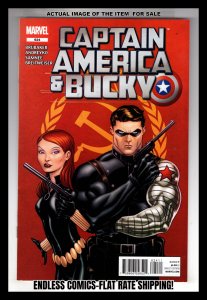 Captain America and Bucky #624 (2012) Winter Soldier! Black Widow! / SB#5