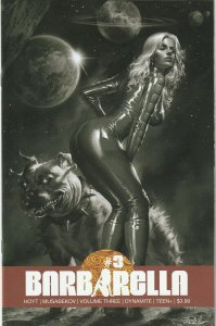 Barbarella # 3 Variant 1:10 Cover NM Dynamite [B9]