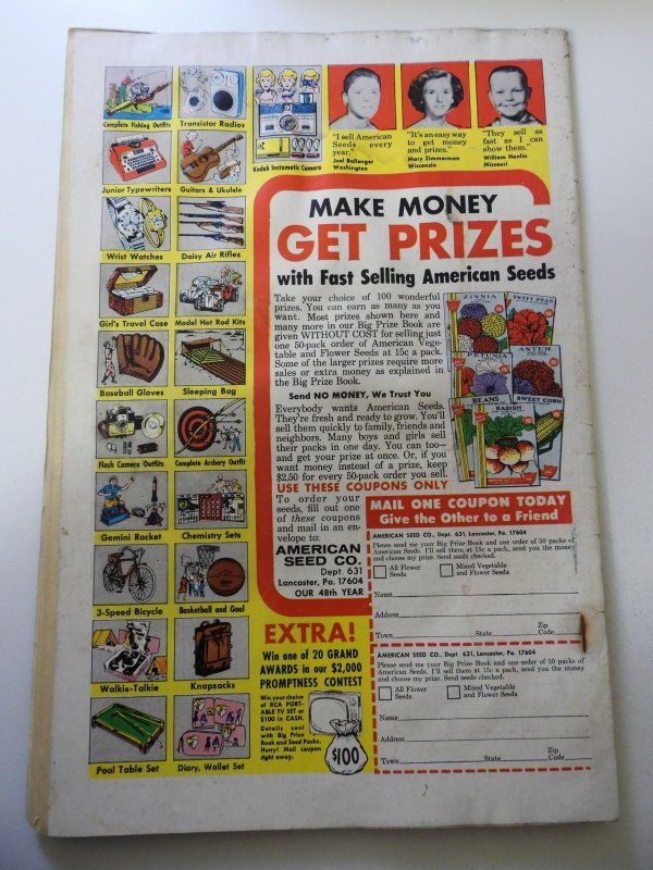 Teen Titans #2 (1966) GD- Condition moisture damage, centerfold detached