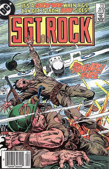 SGT. ROCK (OUR ARMY AT WAR #1-301) (1977 Series) #409 NEWSSTAND Very Fine Comics