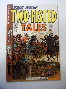 Two-Fisted Tales #37 (1954) VG Cond 1 spine split, cover detached at 1 staple
