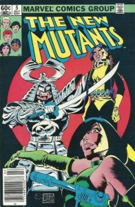 New Mutants, The #5 (Newsstand) VG ; Marvel | low grade comic Chris Claremont Si