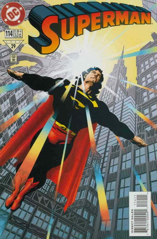 Superman (2nd Series) #114 VF/NM; DC | save on shipping - details inside