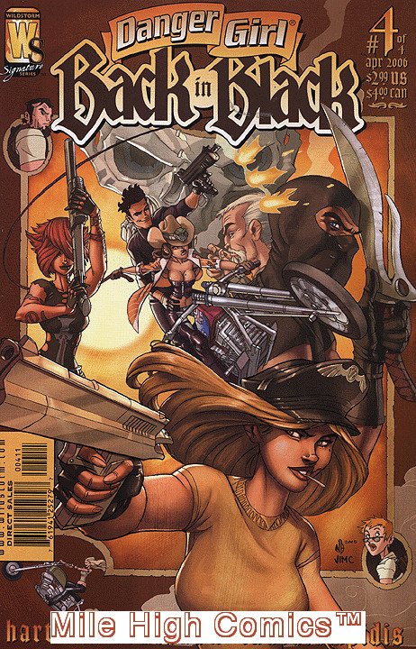 DANGER GIRL: BACK IN BLACK (2005 Series) #4 Very Fine Comics Book