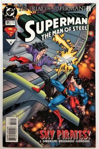 Superman: The Man of Steel #51 (Dec 1995, DC) NM  