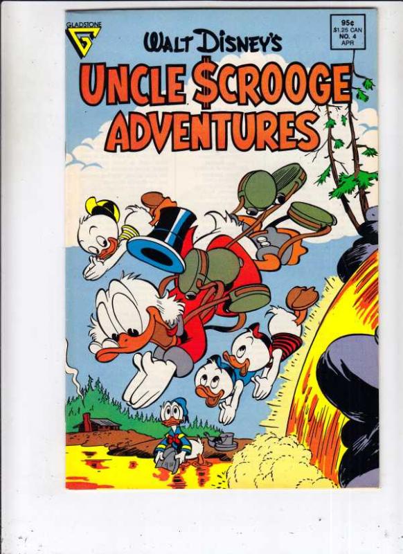 Uncle Scrooge Adventures #4 (Apr-88) NM- High-Grade Uncle Scrooge