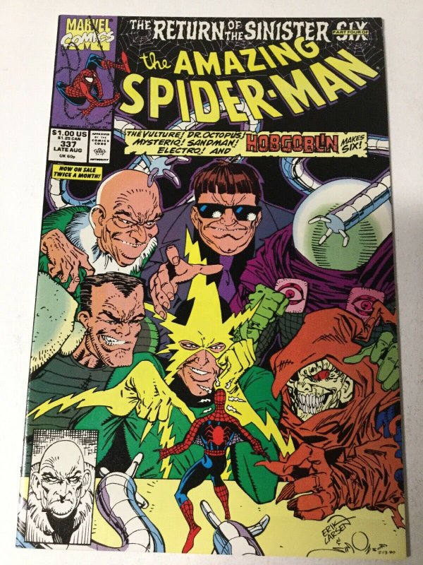 Amazing Spider-man 337 Vf Very Fine 8.0 Marvel