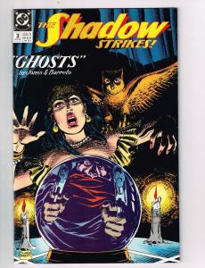 Shadow Strikes (1989) #3 DC Comic Book Detective Margo Lane Lamont Cranston HH2