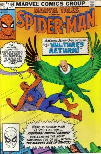 Marvel Tales - Spiderman - Vol 1 No 144 - Oct 82
