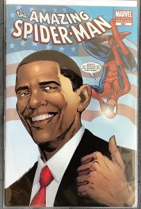 The Amazing Spider-Man #583 - 3rd Printing (2009, Marvel) Obama Cover. NM+