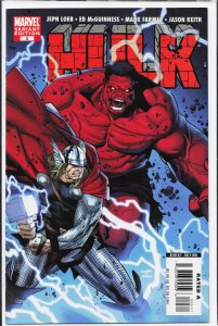 Hulk #5 Coipel Cover (2008) Red Hulk