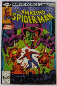 Amazing Spiderman #207 (Aug 1980, Marvel), FN condition (6.0), vs. Mesmero