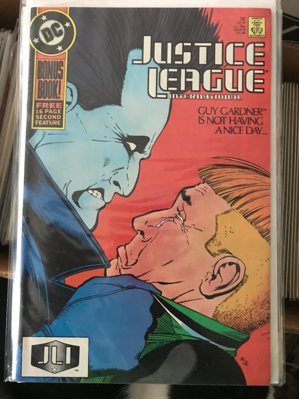 Justice League International #18 Direct Edition (1988)