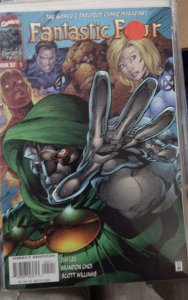 Fantastic Four  # 5  1997  MARVEL disney jim lee  HEROES REBORN DOCTOR DOOM
