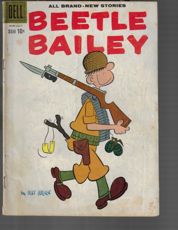 Beetle Bailey #21 (Dell, 1959)