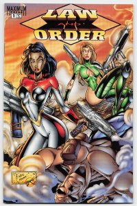 Law and Order #1 Cover B Fabio Laguna (1995) Law and Order