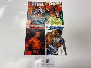 4 DC comic books Steel #12 Robin #64 Lex Luthor #2 4 74 K17