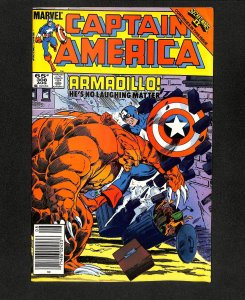 Captain America #308 Newsstand Variant