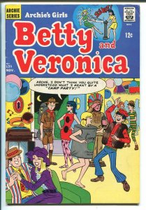 Archie's Girls Betty and Veronica #131 1966- costume cover -VG+