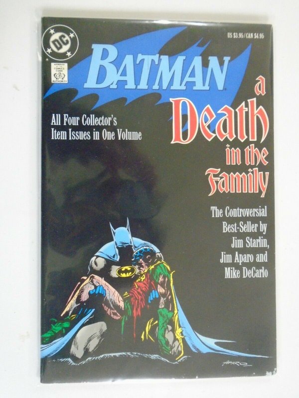 Batman A Death in the Family TPB #1 SC 5.0 VG FN (1988 1st Printing)