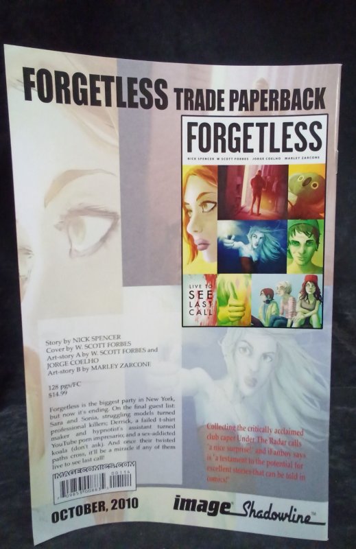 Morning Glories #1 Fourth Print Cover (2010)